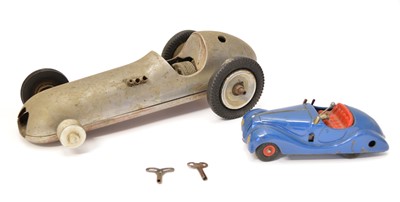 Lot 62 - Single seated racing car and Schuco Examico...