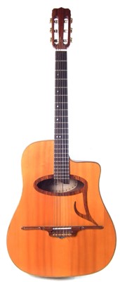 Lot 214 - Eko Gypsy Jazz nylon strung guitar