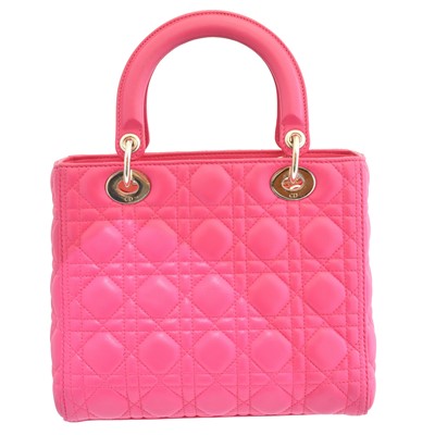 Lot 1 - A Christian Dior Lady Dior MM bag
