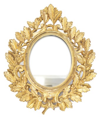 Lot 243 - Victorian wall mirror