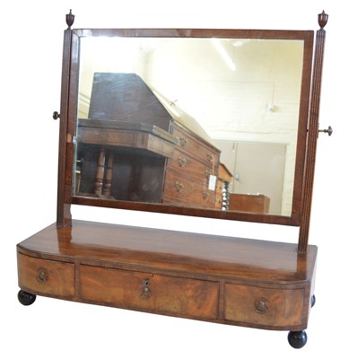 Lot 247 - Early 19th-century dressing table mirror