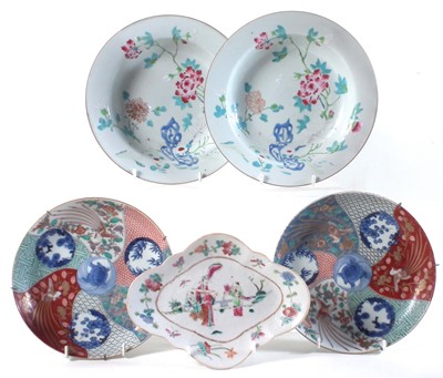Lot 173 - Three pieces of Chinese export ware