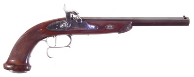 Lot 379 - Pedersoli Le Page .44 percussion pistol LICENCE REQUIRED