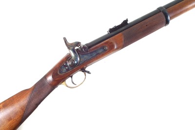 Lot 177 - Parker Hale percussion Whitworth Hexagonal bore .451 rifle LICENCE REQUIRED