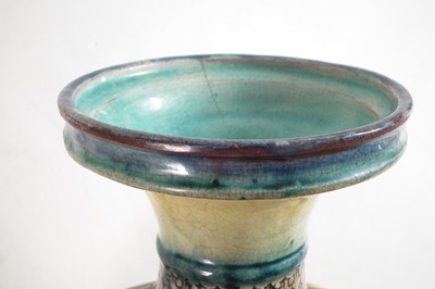 Lot 134 - Della Robbia vase