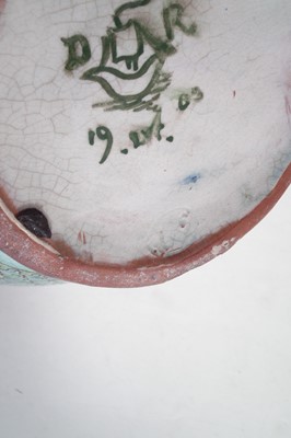 Lot 134 - Della Robbia vase