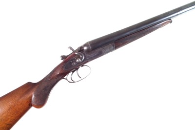 Lot 254 - E. M. Reilly 12 bore side by side hammer gun LICENCE REQUIRED