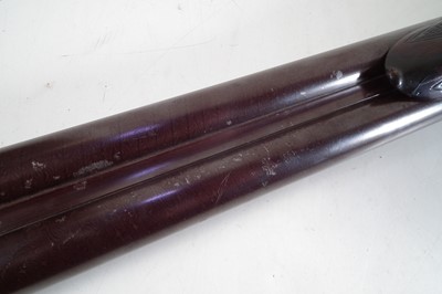 Lot 82 - J. Adsett 14 bore side by side hammer gun