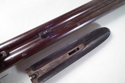 Lot 82 - J. Adsett 14 bore side by side hammer gun