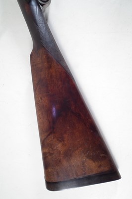 Lot 82 - J. Adsett 14 bore side by side hammer gun