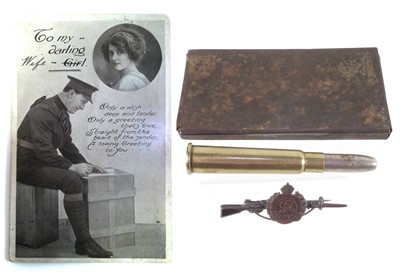 Lot 507 - Three WWI items