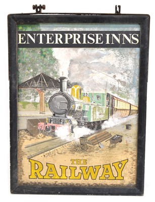 Lot 184 - 'The Railway' Pub Sign