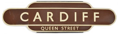 Lot 14 - 'Cardiff - Queen Street' Totem