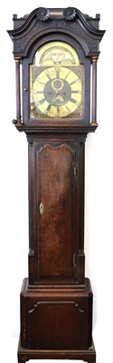 Lot 215 - Late 18th-century longcase clock by Charles Stevenson