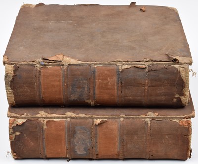 Lot 76 - Samuel Johnson, A Dictionary of the English Language, in two volumes.
