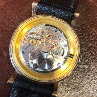 Lot 145 - A 1950s 9ct gold cased Rolex Precision wristwatch