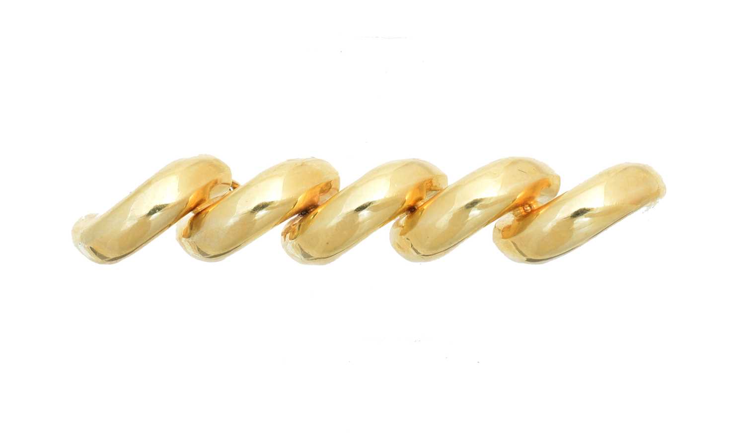 Lot 10 - A bar brooch