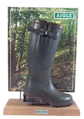 Lot 180 - Aigle Wellington Boot shop display