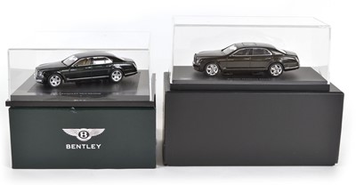 Lot 57 - Two 1:43 Scale Bentley model cars