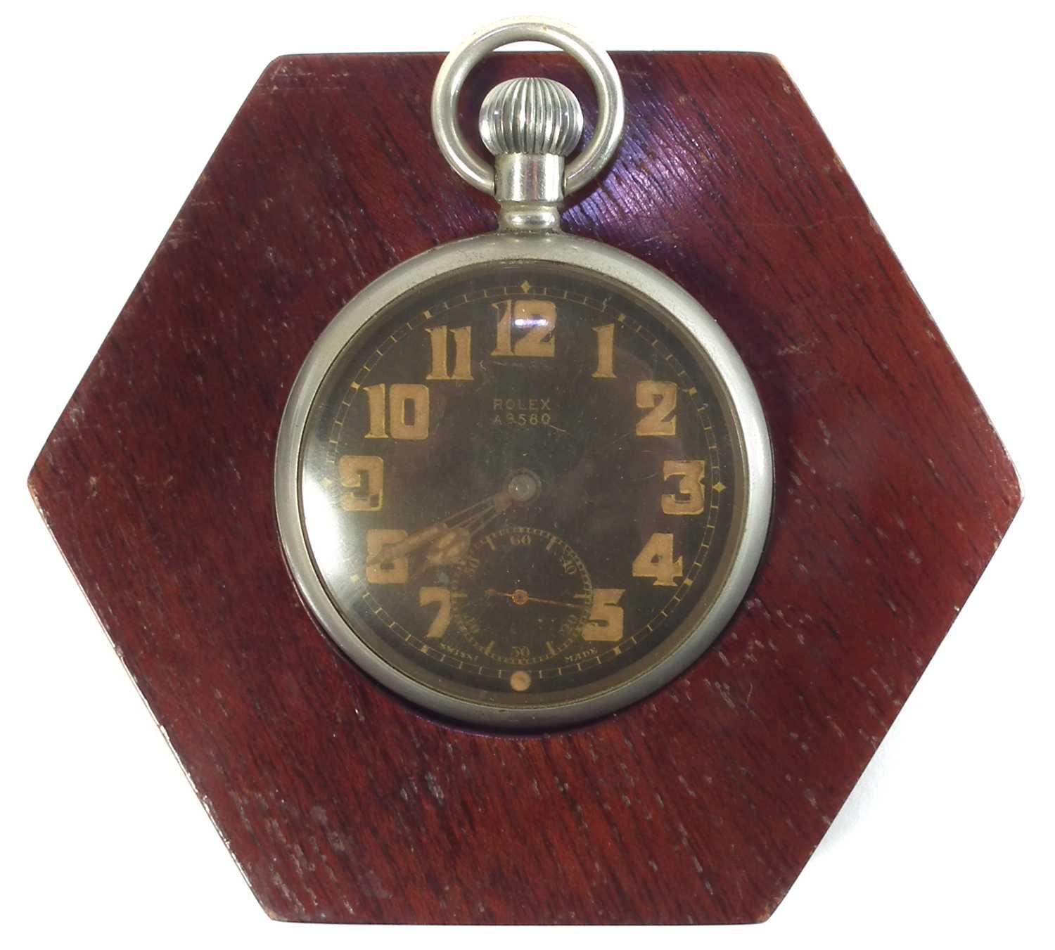 Lot 501 - A Rolex military pocket watch