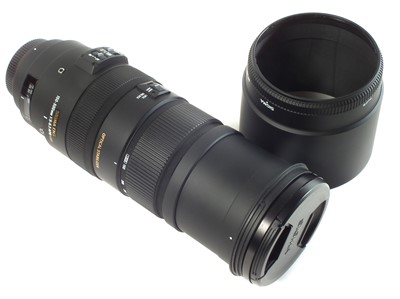 Lot 187 - Sigma 150-500mm lens