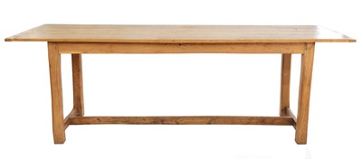 Lot 303 - 20th-century farmhouse refectory table