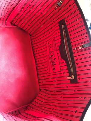 Lot 149 - A Louis Vuitton Damier Ebène Neverfull MM handbag
