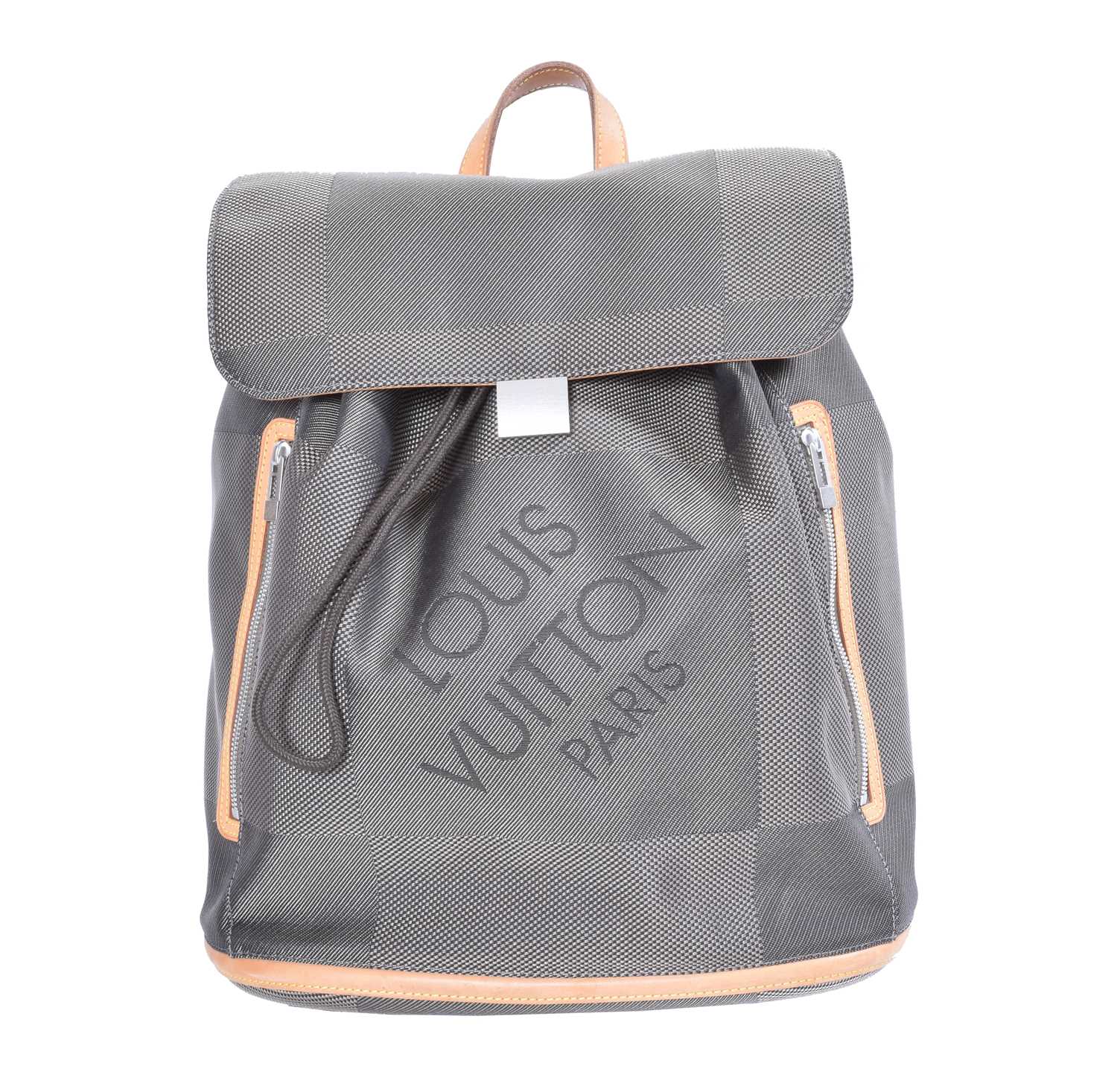 Lot 84 - A Louis Vuitton Terre Damier Geant Backpack Bag