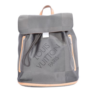 Lot 84 - A Louis Vuitton Terre Damier Geant Backpack Bag