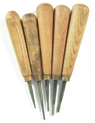 Lot 278 - Set of five Lee Enfield armour's thread chasers