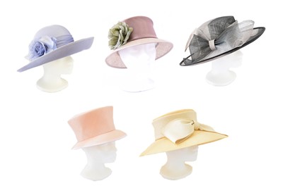 Lot 103 - Five designer hats