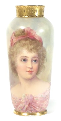 Lot 154 - Vienna style vase