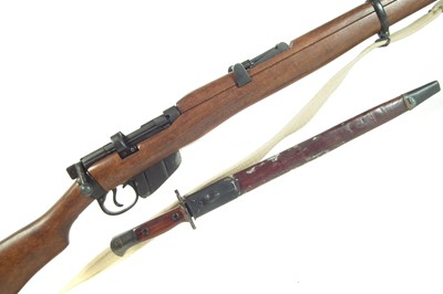 Lot 142 - Denix replica of a Lee Enfield LICENCE REQUIRED