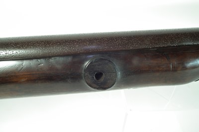 Lot 51 - Massive flintlock wall gun by Lacy and Co.