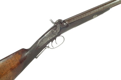 Lot 79 - Wilkinson percussion double 16 bore shotgun