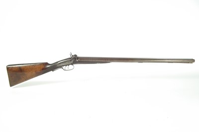 Lot 79 - Wilkinson percussion double 16 bore shotgun
