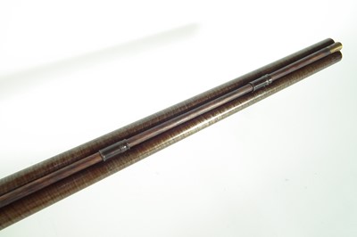 Lot 79 - Wilkinson percussion double 16 bore shotgun