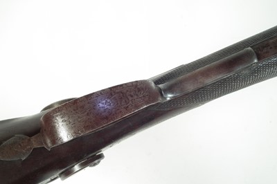 Lot 79 - Wilkinson percussion double 16 bore shotgun