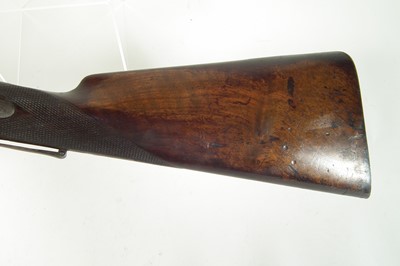 Lot 79 - Wilkinson percussion double 16 bore shotgun