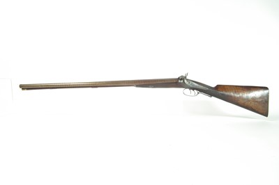 Lot 79 - Wilkinson percussion double 16 bore shotgun