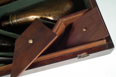 Lot 79 - Wilkinson percussion double 16 bore shotgun