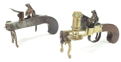 Lot 11 - Two Flintlock tinder lighters