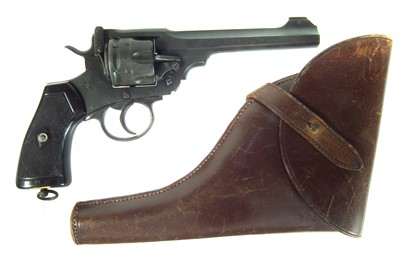Lot 340 - Deactivated Webley MkVI .455 service revolver