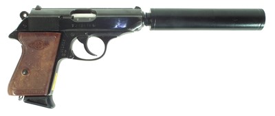Lot 339 - Deactivated Manubhn Licenced Walther PPK 7.65mm pistol