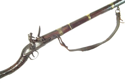 Lot 30 - Indian / Afghan flintlock Jezail