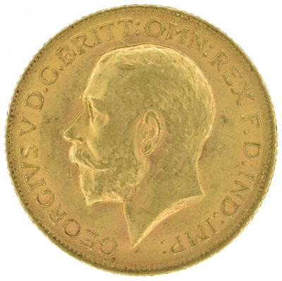 Lot 35 - King George V, Sovereign, 1913.