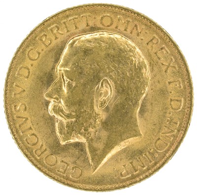 Lot 36 - King George V, Sovereign, 1913.
