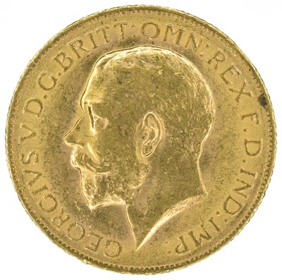 Lot 37 - King George V, Sovereign, 1915.