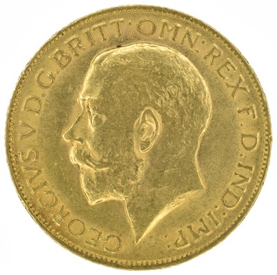 Lot 40 - King George V, Sovereign, 1913.