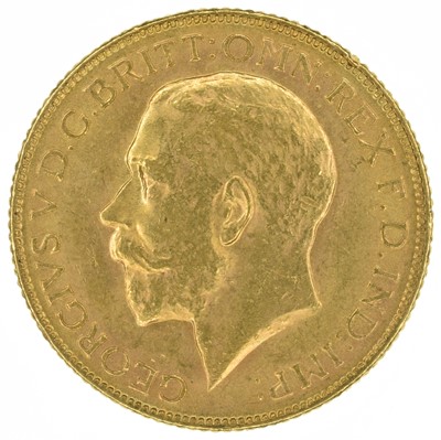 Lot 63 - King George V, Sovereign, 1918, Bombay Mint, India.